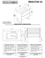 CAHABA BRAXTON 32 Instrucciones De Montaje