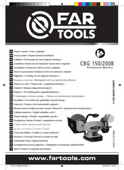 Far Tools CBG 150B Traduccion Del Manual De Instrucciones Originale