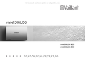 Vaillant vrnetDIALOG 830 Instrucciones De Instalación