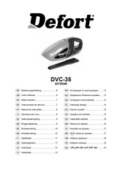 Defort DVC-35 Instrucciones De Servicio