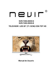 Nevir NVR-7402-28HD-N Manual De Usuario