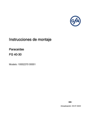 GFA ELEKTROMATEN FG 40-30 Instrucciones De Montaje