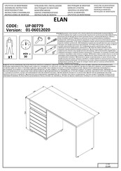 Dedeman ELAN UP 00779 Instrucciones De Montaje