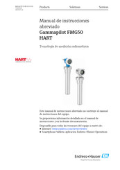 Endress+Hauser Gammapilot FMG50 Manual De Instrucciones Abreviado