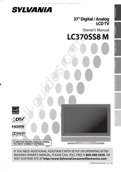 Sylvania LC370SS8 M Manual Del Usuario