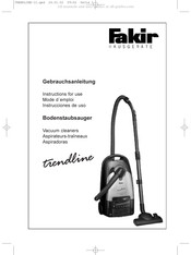 Fakir Trendline 24 76 003 Instrucciones De Uso