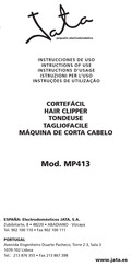 Jata MP413 Instrucciones De Uso