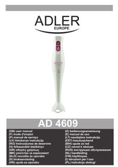 Adler europe AD 4609 Manual De Uso