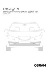 Osram LEDriving LG LEDDRL102 Manual Del Usuario