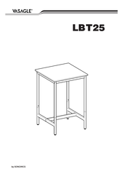 Songmics Vasagle LBT25 Instrucciones De Montaje