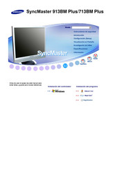 Samsung SyncMaster 713BM Plus Manual Del Usuario