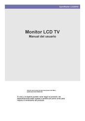 Samsung SyncMaster LD220HD Manual Del Usuario