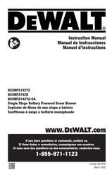 DeWalt DCSNP2142Y2-CA Manual De Instrucciones