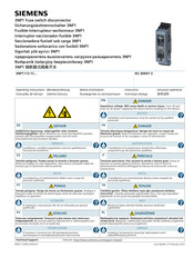 Siemens 3NP1113-1C Serie Instructivo