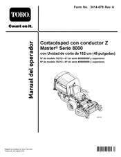 Toro 74313 Manual Del Operador