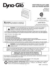 Dyna-Glo IBF10PMDG Manual De Instrucciones