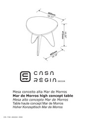 Casa Regia Decor 77306 Instrucciones De Montaje