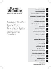 Boston Scientific Precision Novi Manual Del Usuario