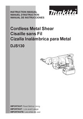 Makita DJS130 Manual De Instrucciones