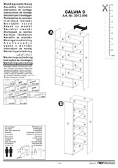 FMD Furniture CALVIA 9 3012-009 Instrucciones De Montaje