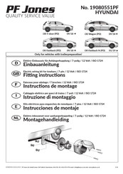 PF Jones 19080551PF Instrucciones De Montaje