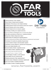 Far Tools 115479 Traduccion Del Manual De Instrucciones Originale