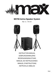 Max MX700 Manual De Instrucciones