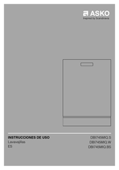 Asko DBI745MIQ.BS Instrucciones De Uso