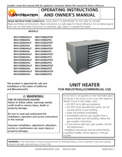 MrHeater MHU125NGPAL Instrucciones De Operación