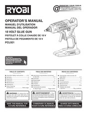 Ryobi PCL921 Manual Del Operador