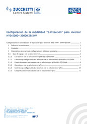 ZCS HYD 5000 ZSS HV Instrucciones De Configuración