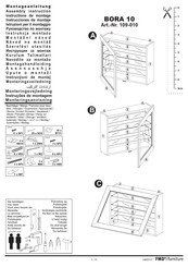 FMD Furniture BORA 10 109-010 Instrucciones De Montaje