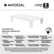 Naterial LAGUN ALU 2022R09P01-0333 Instrucciones De Montaje, Utilización Y Mantenimiento