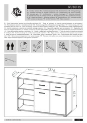 ML MEBLE KUBU 05 Instrucciones De Montaje