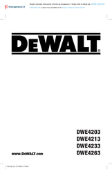 DeWalt DWE4203-QS Traducido De Las Instrucciones Originales