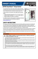 Franklin Electric Smartstart SSP3C-3A030S Manual Del Propietário