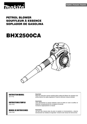 Makita BHX2500CA Manual De Instrucciones