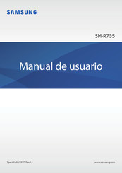 Samsung SM-R735 Manual Del Usuario