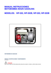 Nouki WP-203B Manual De Instrucciones