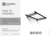 Palram Canopia MARQUISE 3x5 Manual De Instrucciones