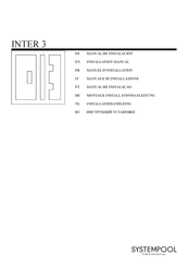 Porcelanosa SYSTEMPOOL INTER 3 Manual De Instalación