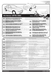 ECS Electronics AF-008-BL Instrucciones De Montaje