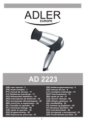 Adler europe AD 2223 Manual De Uso