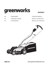 GreenWorks LMA123 Manual Del Operador