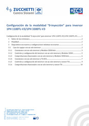 ZCS 1PH 1100TL-V3 Instrucciones De Configuración