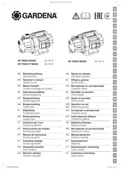 Gardena GP 3000/4 BASIC Instrucciones De Empleo