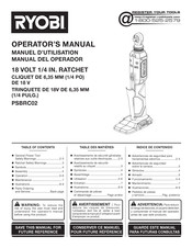 Ryobi PSBRC02 Manual Del Operador