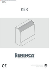 Beninca KER Manual