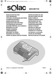 SOLAC ME7755 Instrucciones De Uso