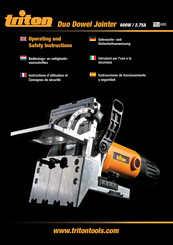 Triton TDJ600 Instrucciones De Funcionamiento Y Seguridad